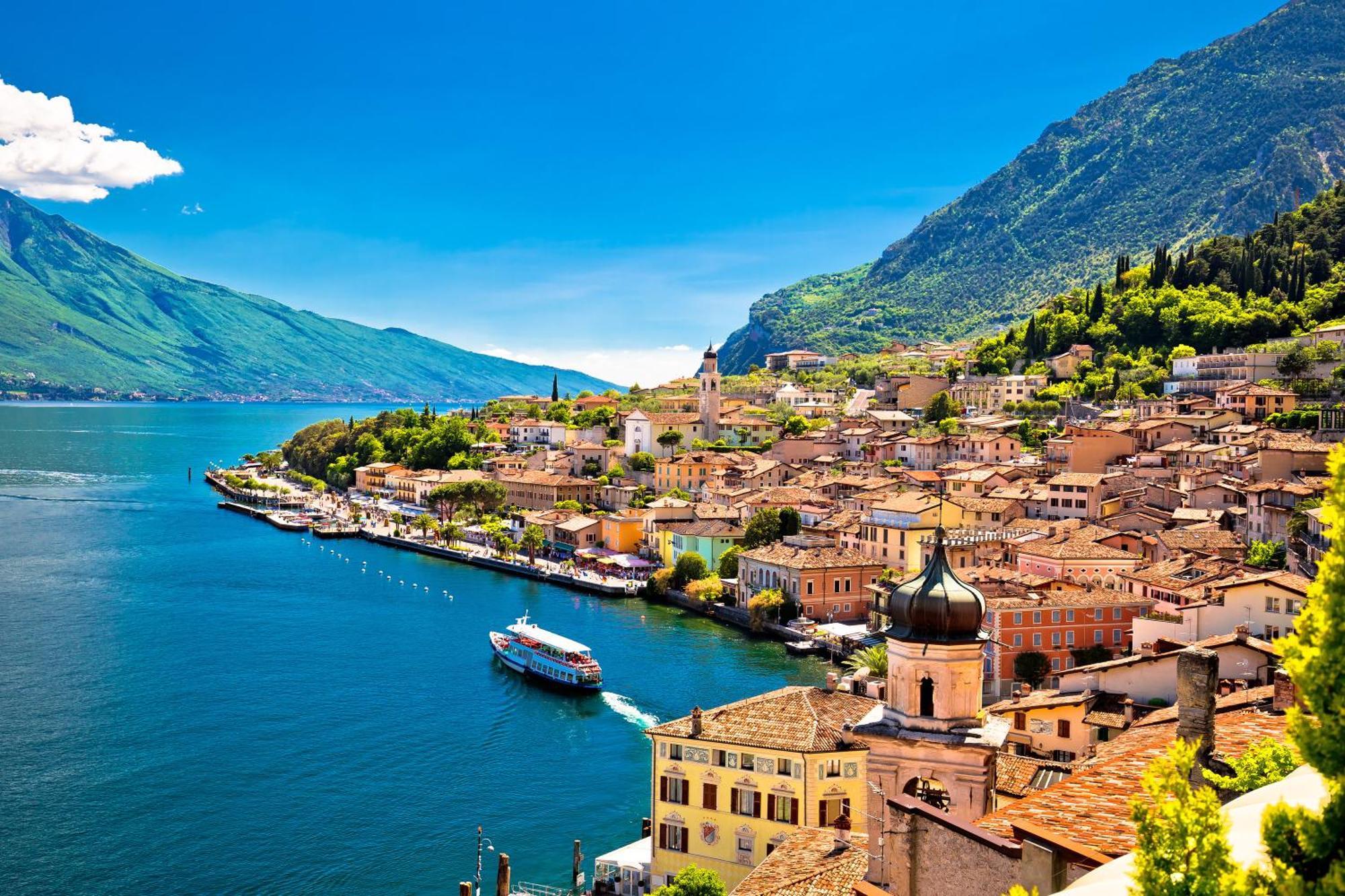 Spiaggia Azzurro -Lakeside With Terrace - Happy Rentals Toscolano Maderno Exterior photo